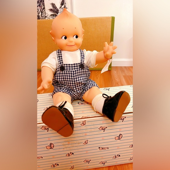 Kewpie boy "Buddy" vinyl Lee Middleton 16" Cameo 1967 vintage - Picture 4 of 11